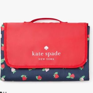 Kate Spade Picnic Blanket New In Packaging